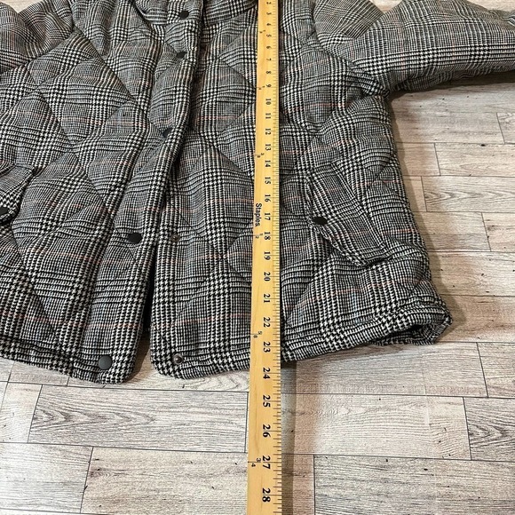 A New Day | Houndstooth Snap Button Jacket | Size: Large | Black & White - Picture 10 of 10